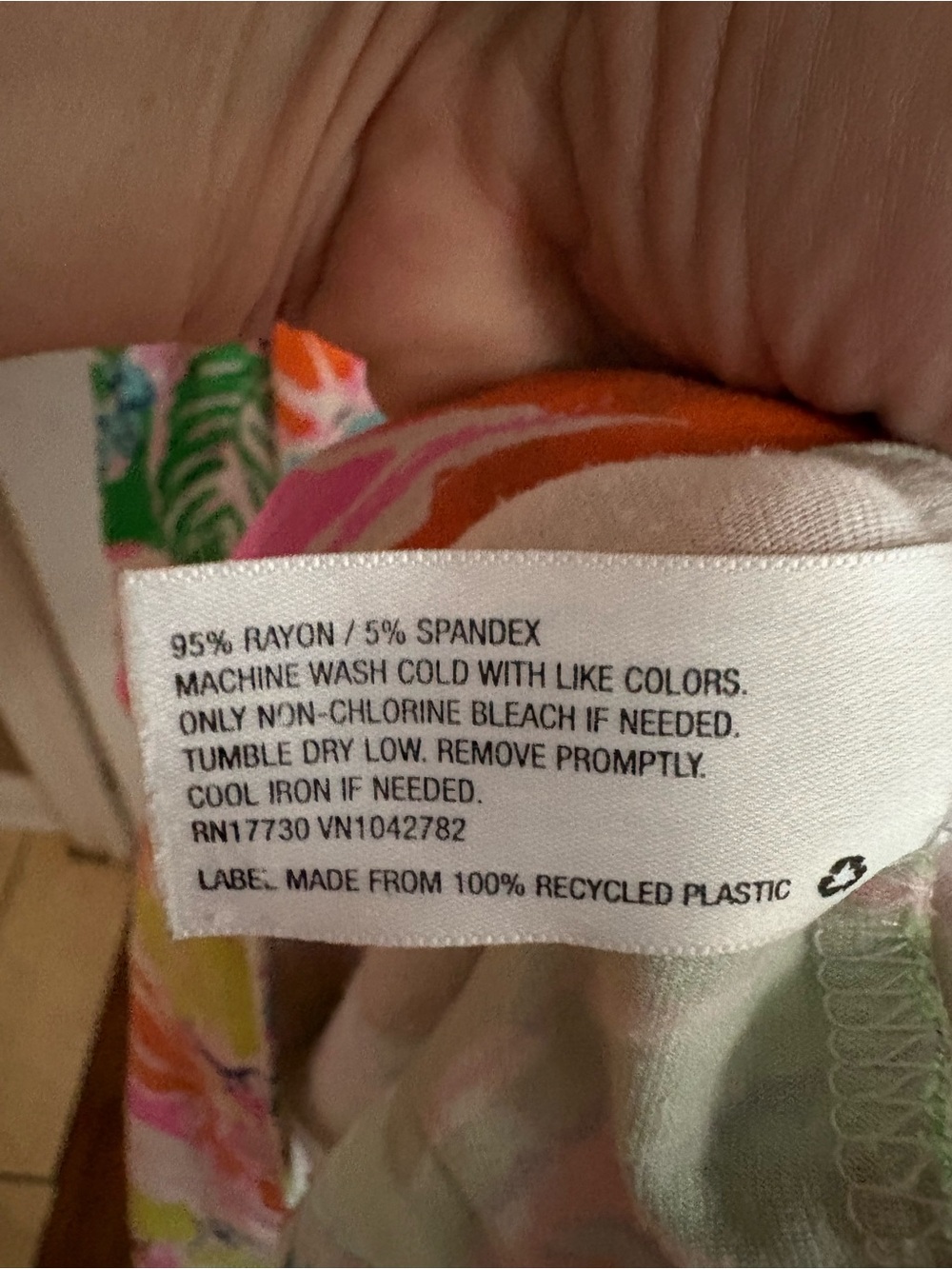Lilly Pulitzer for Target strapless floral maxi dress beach summer stretch XS - Picture 4 of 4